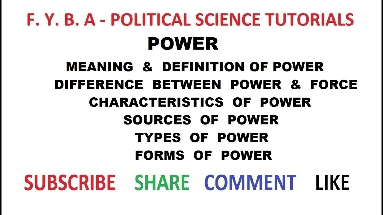 what is the meaning of power essay