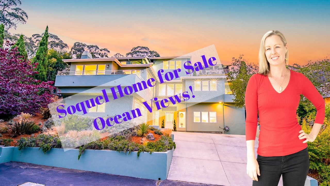 Soquel Home for Sale with Ocean Views! YouTube