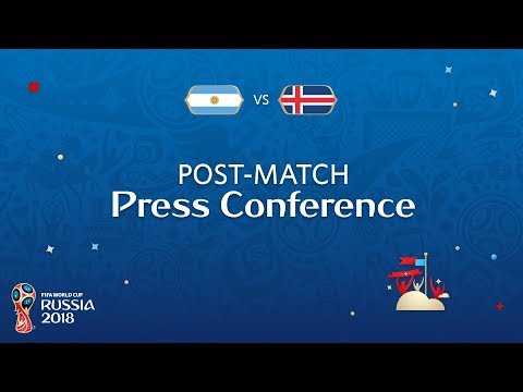 FIFA World Cup™ 2018: Argentina - Iceland: Post Match Press Confernence