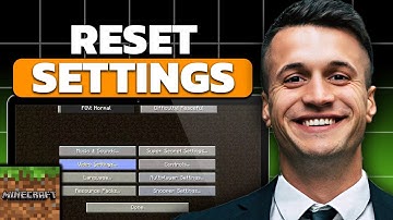 How To Reset Minecraft Settings To Default