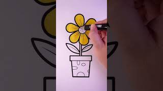 Colouring Flower
