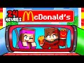 Enfermé 24H00 dans un McDONALD sur Minecraft !