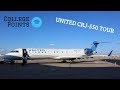 United Airlines Bombardier CRJ-550 – Tour