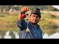 Hand Line Fishing REEL slingshot reel ( FISHING AND COOKING)￼ River monster