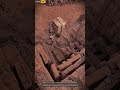 Workers Carrying Bricks on Head for Manual Construction Transport Method