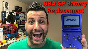 Game Boy Advance SP Battery Replacement