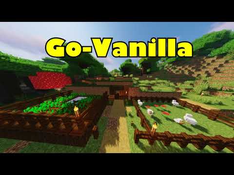 GoVanilla - Minecraft Vanilla survival Trailer