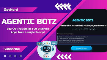 Autonomous AI Builds Full Stack Developer Portfolio in Seconds – Agentic Botz 2025"