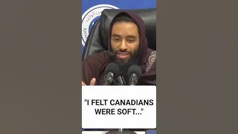 What Ustadh Abu Taymiyyah thinks about Muslims in Canada