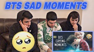 FNF REACTION to BTS Crying Moments || Ultimate Try Not To Cry Challenge: BTS EDITION