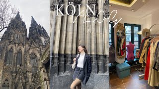 KÖLN VLOG | Köln'de bir gün geçiriyoruz, Dom Katedrali, vintage dükkan, Köln sokakları...