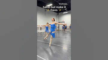 BALLET NOT BALLETING 😭😂 #ballet #fail #funny #balletclass
