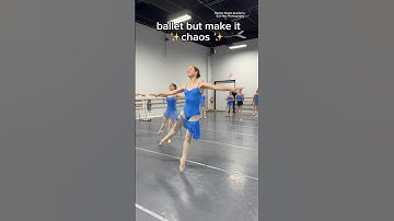 BALLET NOT BALLETING 😭😂 #ballet #fail #funny #balletclasses