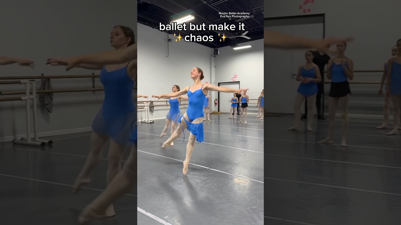 BALLET NOT BALLETING 😭😂 #ballet #fail #funny #balletclass