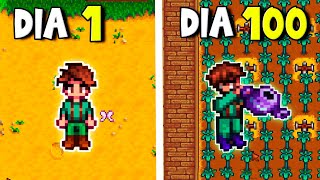 Passei 100 dias no Stardew Valley O FILME