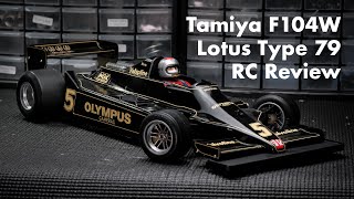TAMIYA 1/10 RC Lotus Type 79 F104W Chassis Racing Car Model