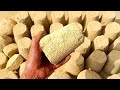 Golden Sand Dry Mix Claypot & Floor Crumbling | Satisfying ASMR