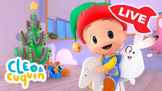 🔴 Live 🔴 Christmas Special Nursery Rhymes  And Children Songs With Cleo And Cuquin