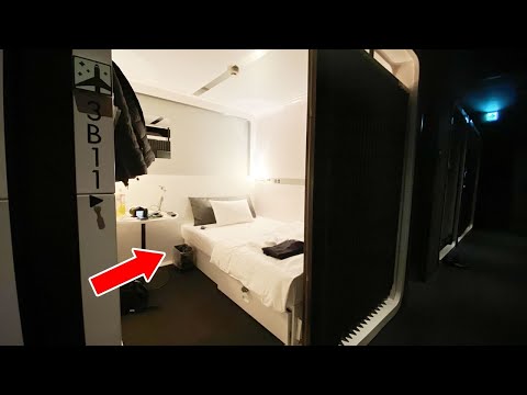 「A Japanese capsule hotel」TOKYO「First Cabin Akasaka」