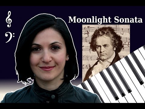 Learn Moonlight Sonata (Tutorial) ისწავლეთ ბეთჰოვენის მთვარის სონატა ჩემთან ერთად