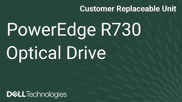 Dell PowerEdge R730: Remove Install Optical Drive