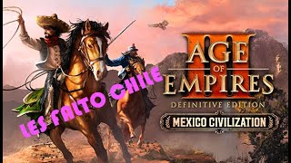 Despachando a equipo de ingleses con mexicanos a toda velocidad. Age of Empire 3 Definitive Edition.
