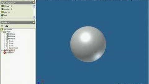 Autodesk Inventor 11 tutorial #22 "Split Line"