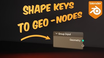I Tried a Harebrained Shape Key Idea in Geometry Nodes… and It Worked