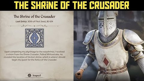 How to complete the Shrine of the Crusader Quest Oblivion Remastered(Helmet and armor guide)
