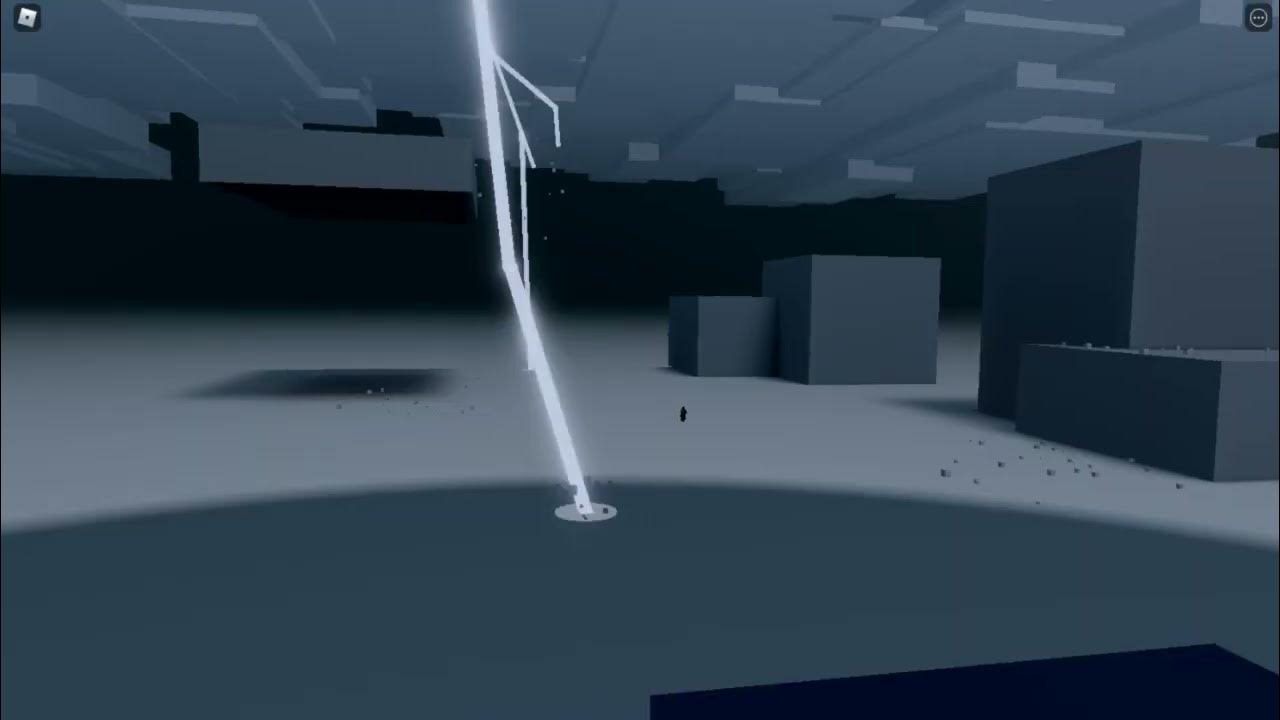 Thunder and lightning effects Roblox Studio YouTube