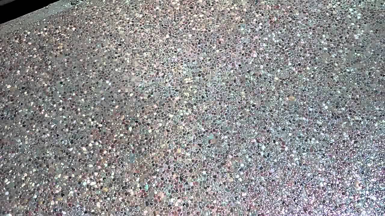 Veterans concrete,...exposed aggregate pre acid wash YouTube