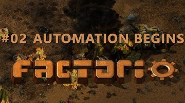 #FACTORIO | Episode 02 | 🔧 Automation Begins! - Casual Gameplay Series