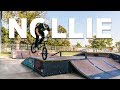 HOW TO NOLLIE BMX !!! Flat and off of a drop, for beginners!