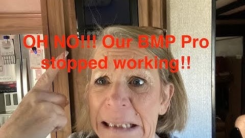 OH NO     MY BMP PRO STOPPED WORKING!!