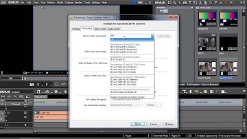 EDIUS 7 & Blackmagic part 5  Blackmagic control panel