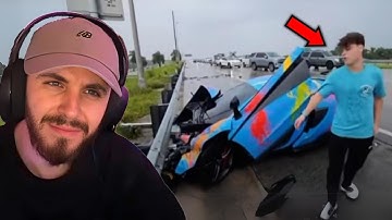 Streamer Jack Doherty Crashes McLaren While Reading Chat