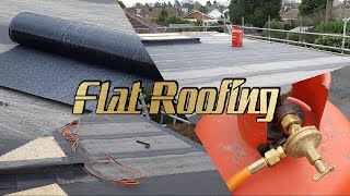Flat Roofing  Episode #1  Torch On Felt Drip Edges