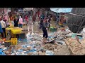 Normality briefly returns to Gaza City as stalls are set out and bread is baked during the temporary