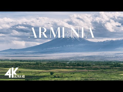 Armenia Flying over Armenia Scenic Relaxing View