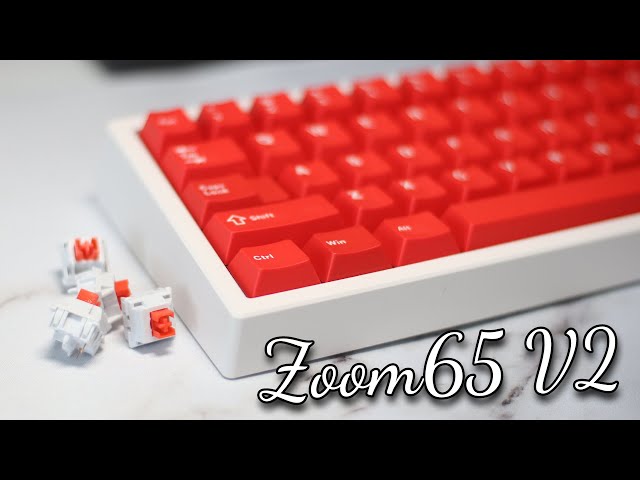 Zoom65 V2 Build + Sound Test | WS Red Switches - YouTube