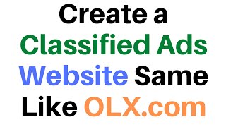 how to create a website like olx | how to create ads website | Hindi |  2020