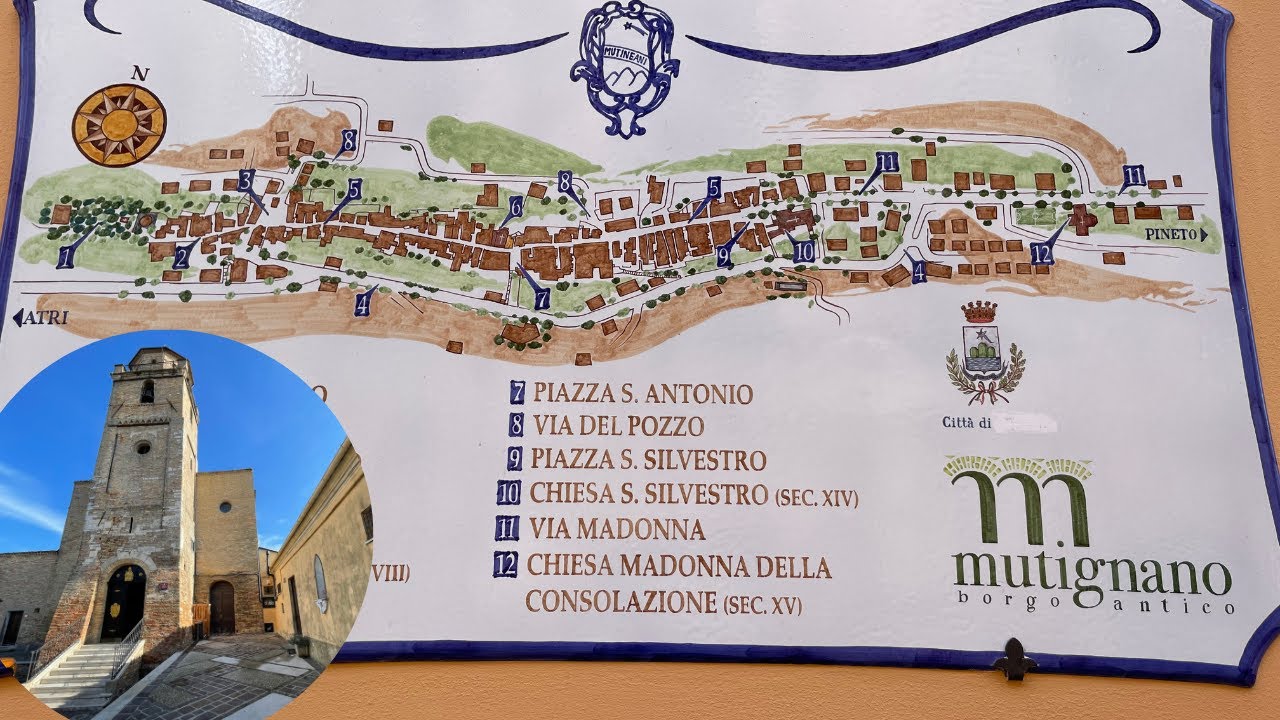 HD VIDEO - Mutignano, frazione di Pineto, (TE) - Abruzzo - Italy