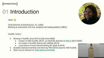 AutoML25 Keynote by Erin LeDell: Automated Evaluation of LLM Applications