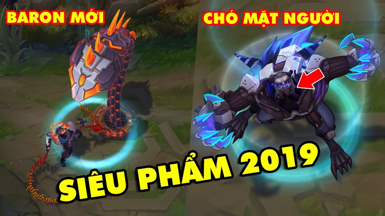 5 Skin Siêu Phẩm 2019 đẹp nhất LMHT: Pyke bắt cóc Baron mới, Warwick lộ mặt người