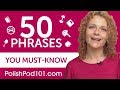 50 phrases every polish beginner mustknow