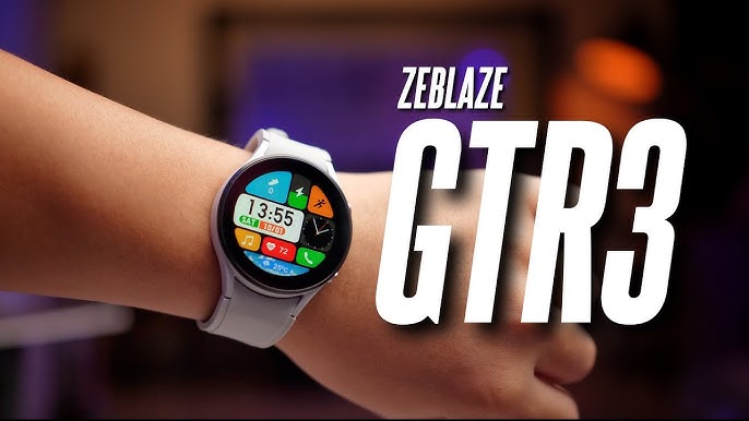 Zeblaze GTR 3 Smart Watch 1.32'' IPS Display Voice Calling 24H Health  Monitor 240+ Watch Faces 70+ Sports Modes Watch for man