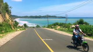 Story WA || Jalan jalan sepanjang pantai soge