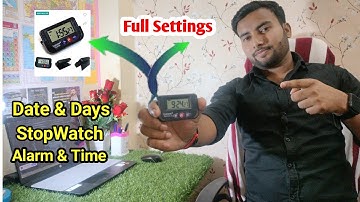 taksun clock setting || taksun stopwatch || taksun digital clock || Digital watch for students