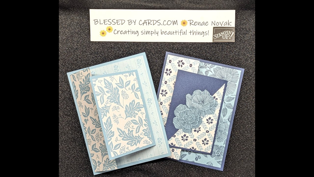 #82 Super Easy Fun Fold Card Weekly Wednesday video