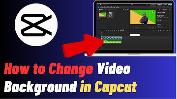 How to Change Video Background in CapCut | PC or MAC (Remove/Add Backgrounds)